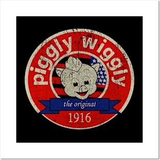 piggly wiggly - Vintage Posters and Art